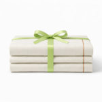 Beige Cotton Sheet Set