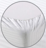 Deide Milan Hypoallergenic Striped Cotton Mattress Half-Cover - Image 2