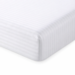 Deide Milan Hypoallergenic Striped Cotton Mattress Half-Cover