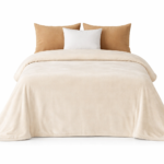 Beige Velvet Blanket