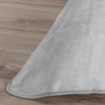 Grey Velvet Blanket - Image 3
